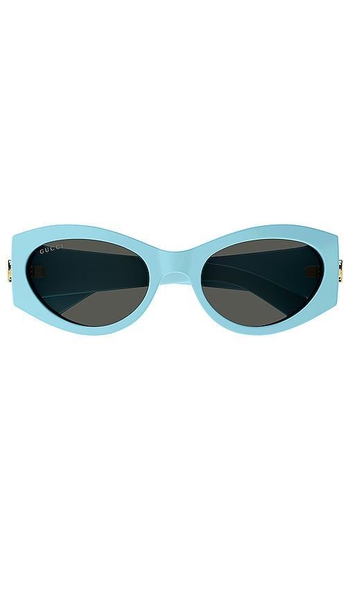 Gucci Womens GG Corner 53mm Cat Eye Sunglasses Product Image