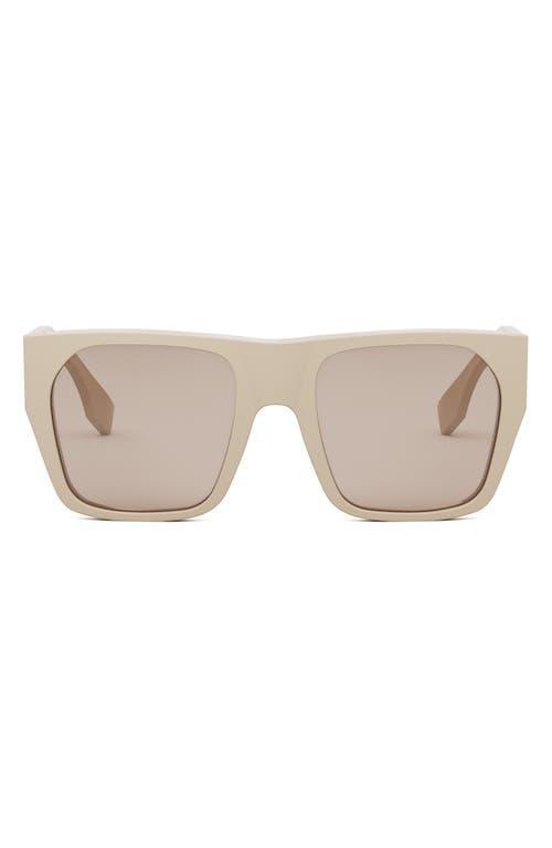 Baguette Acetate Round Sunglasses Product Image