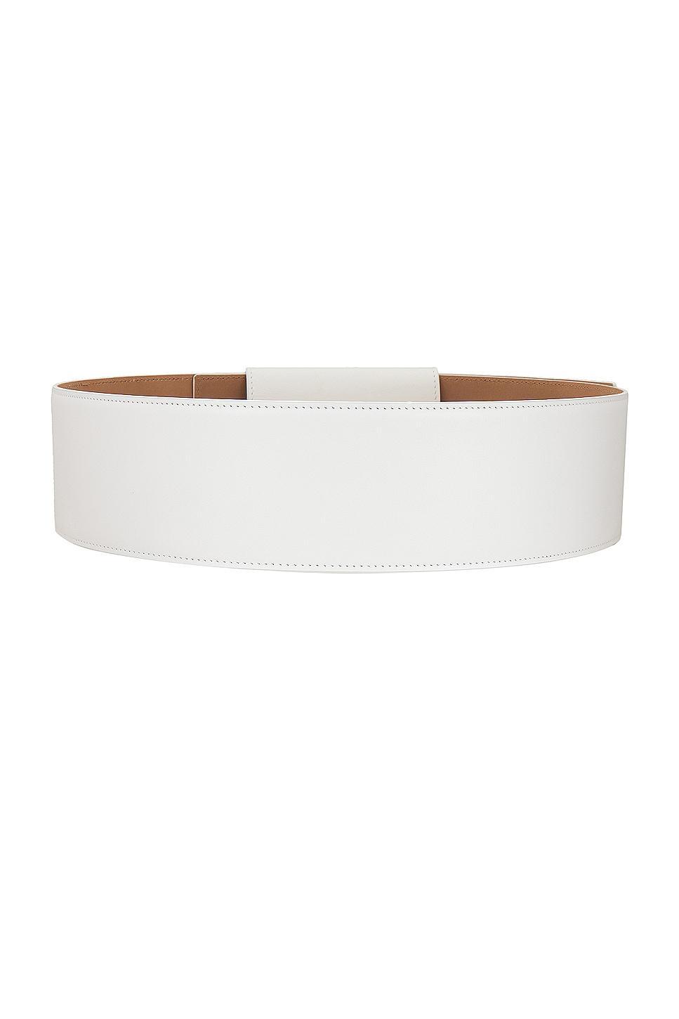 ALAA Knot Belt in White Product Image