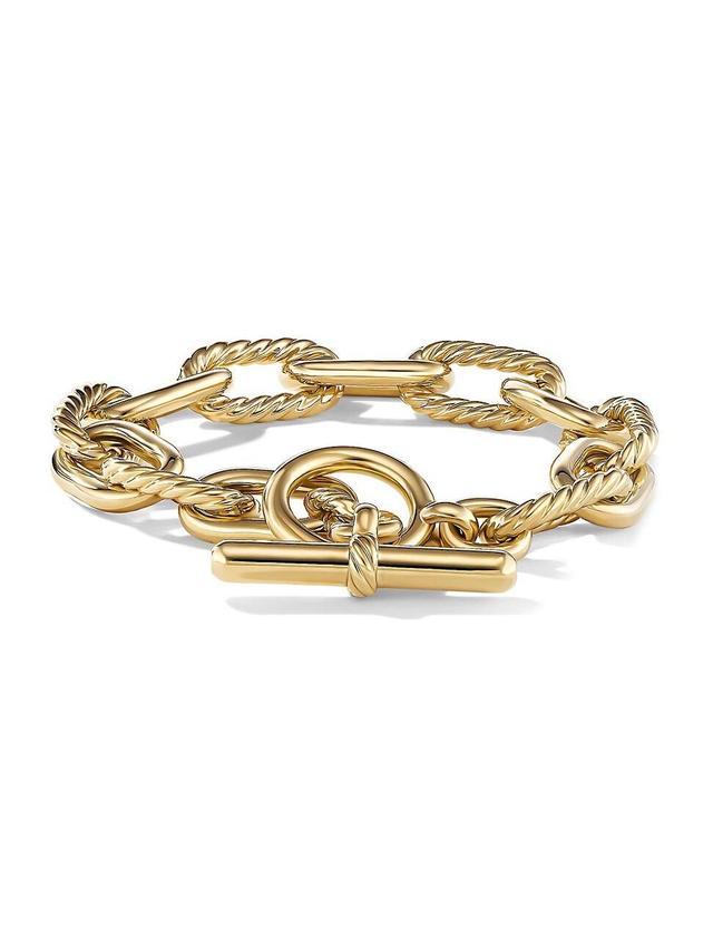 Womens DY Madison 18K Yellow Gold Toggle Bracelet Product Image