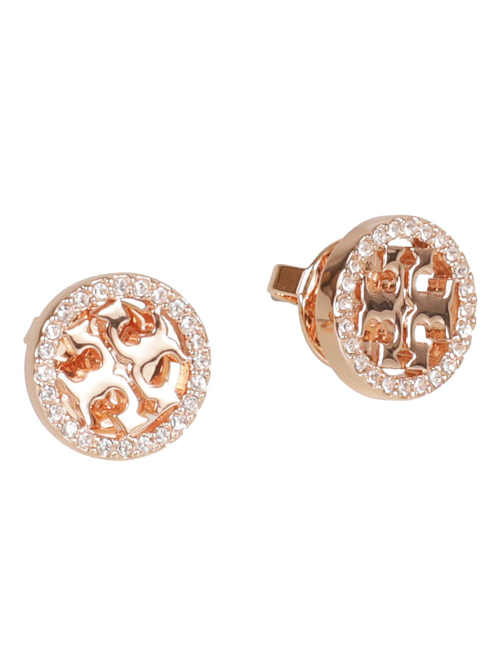 TORY BURCH Bijoux In Rose Gold / Crystal Product Image