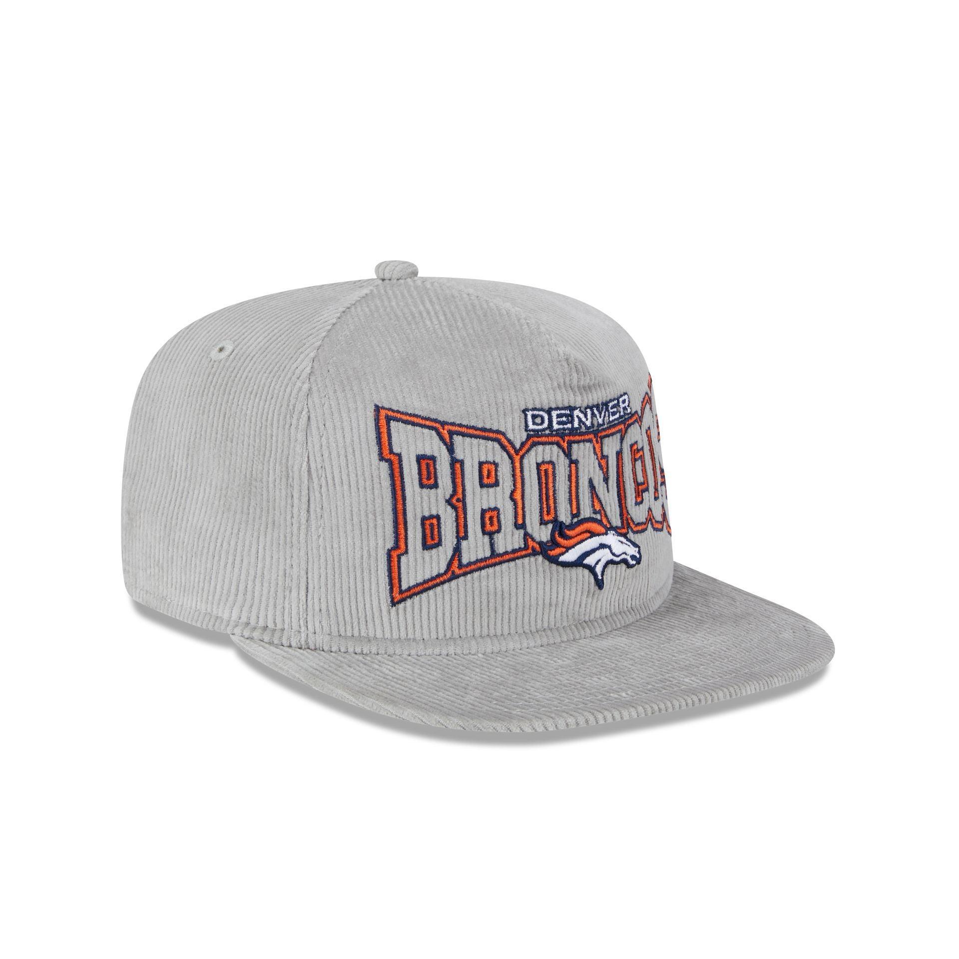 Denver Broncos Gray Cord Golfer Hat Male Product Image