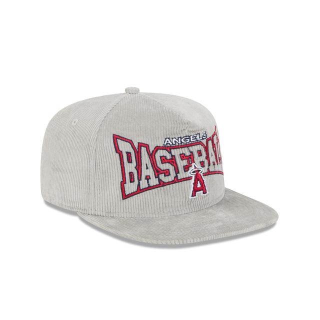 Los Angeles Angels Gray Cord Golfer Hat Male Product Image