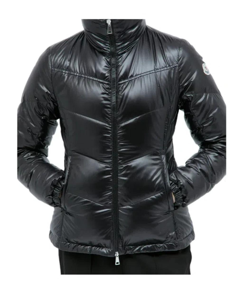 MONCLER Long-sleeved Short Down Jacket In Black Product Image