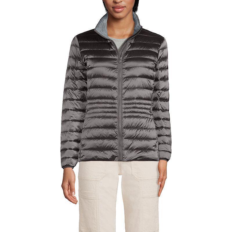 Petite Lands End Wanderweight Down Puffer Jacket, Womens Product Image