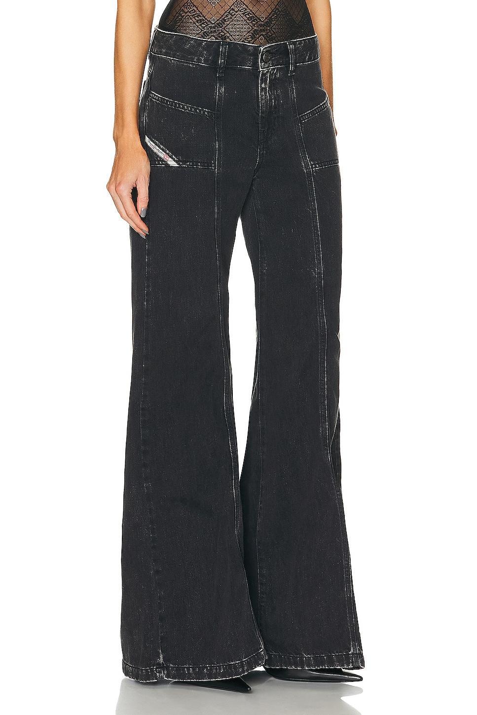 Diesel Akii Wide Leg in Blue Product Image