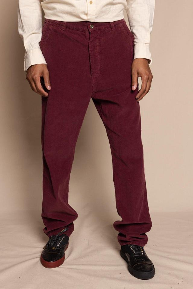 Rowan Trouser | Corduroy Wine Male Product Image