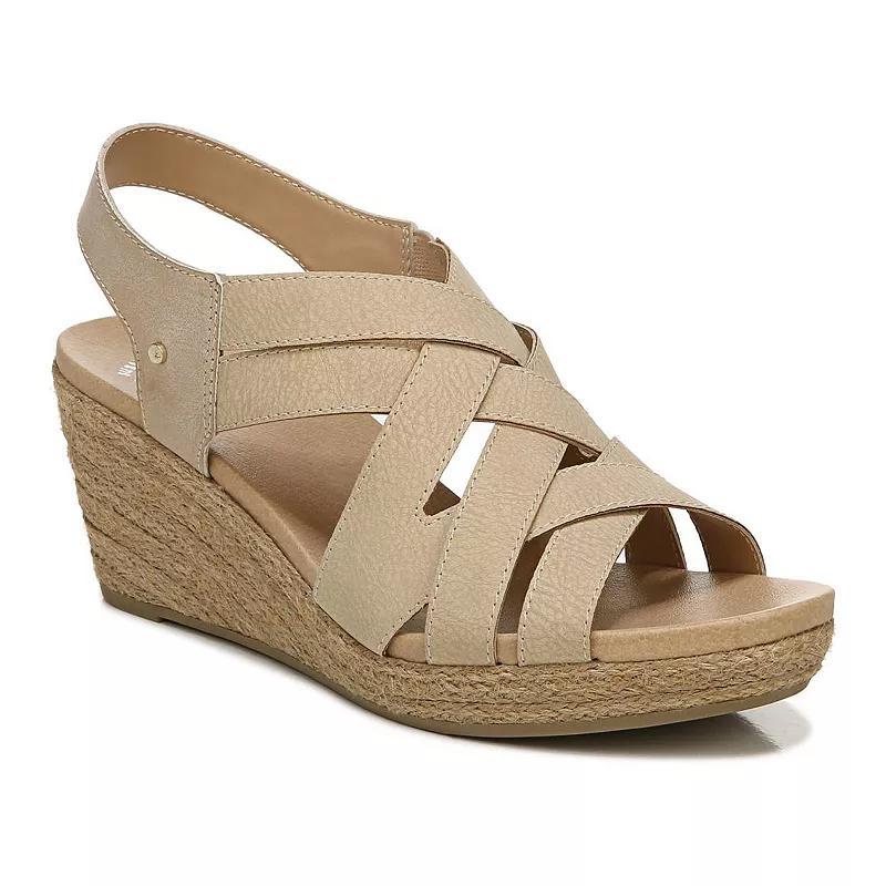 Dr. Scholls Everlasting Womens Wedge Sandals Brown Product Image