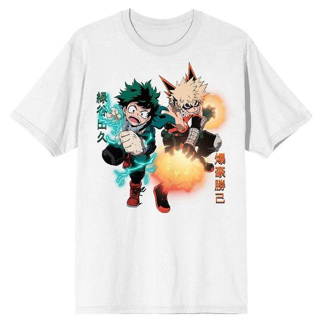 Mens My Hero Academia Deku & Bakugo Tee Product Image