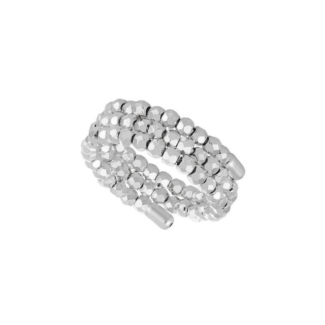 925 Sterling Silver Beaded Ring Product Image