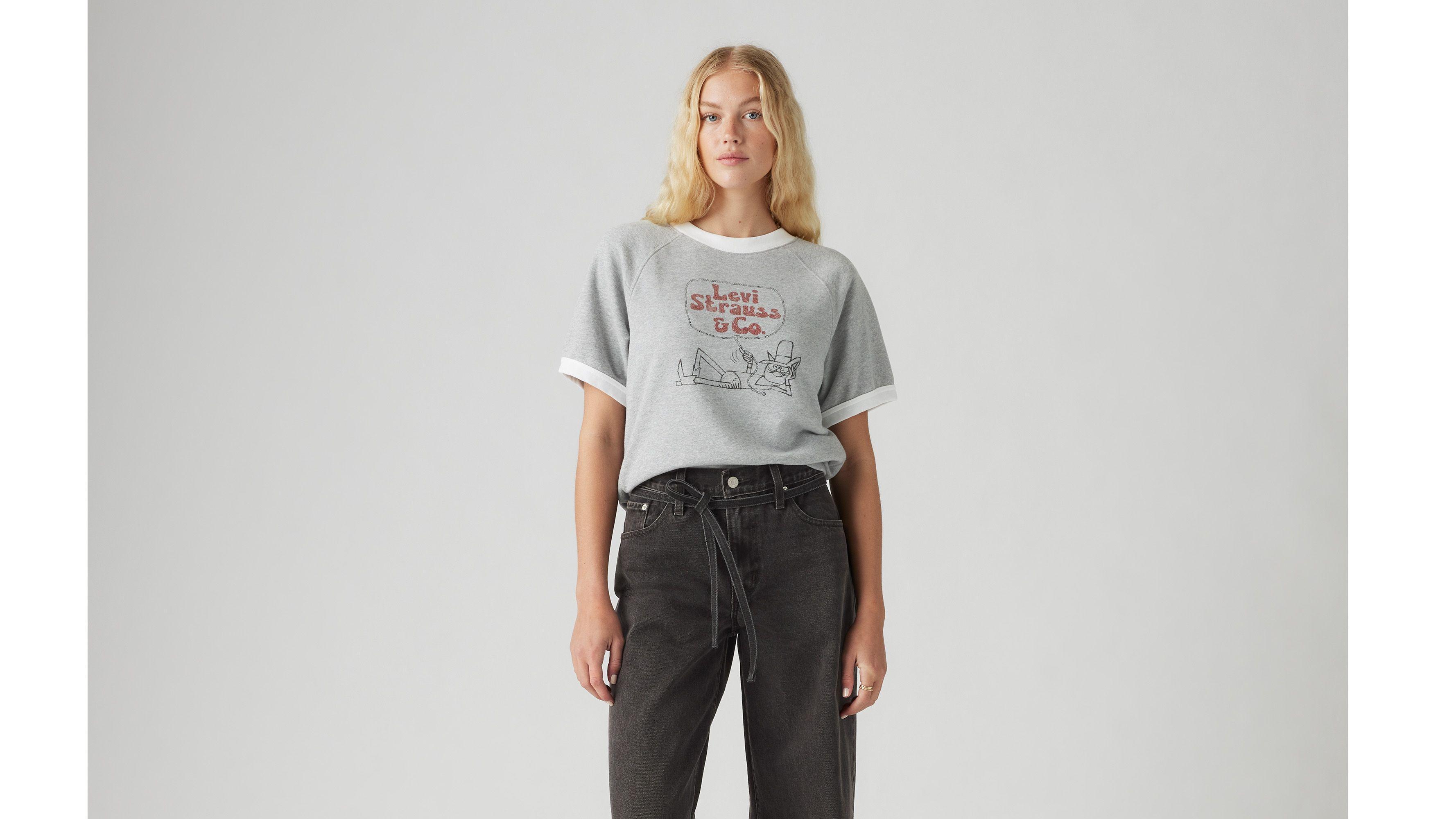 Levi's Marina Short Sleeve Crewneck Sweatshirt - Women's Product Image