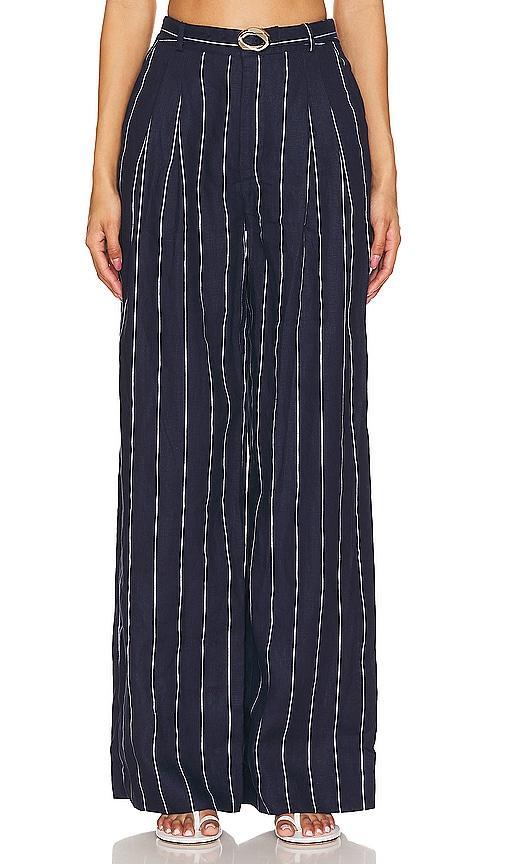 Calista Belted Wide Leg Pant Product Image