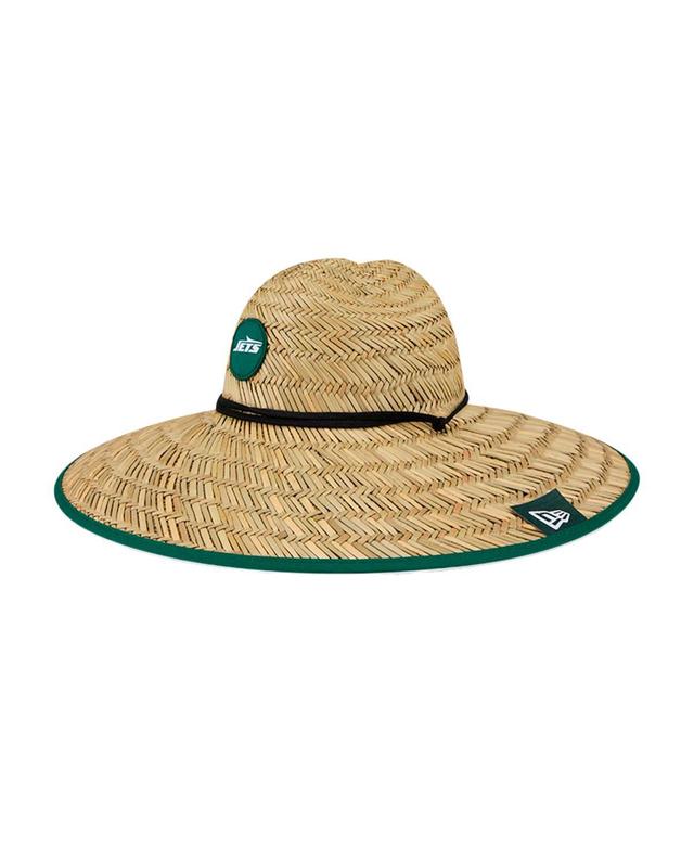 New Era Mens Natural New York Jets Straw Hat Product Image