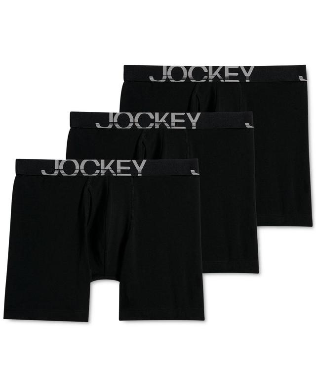 Mens Jockey 3-pack ActiveStretch Long Leg Briefs Product Image