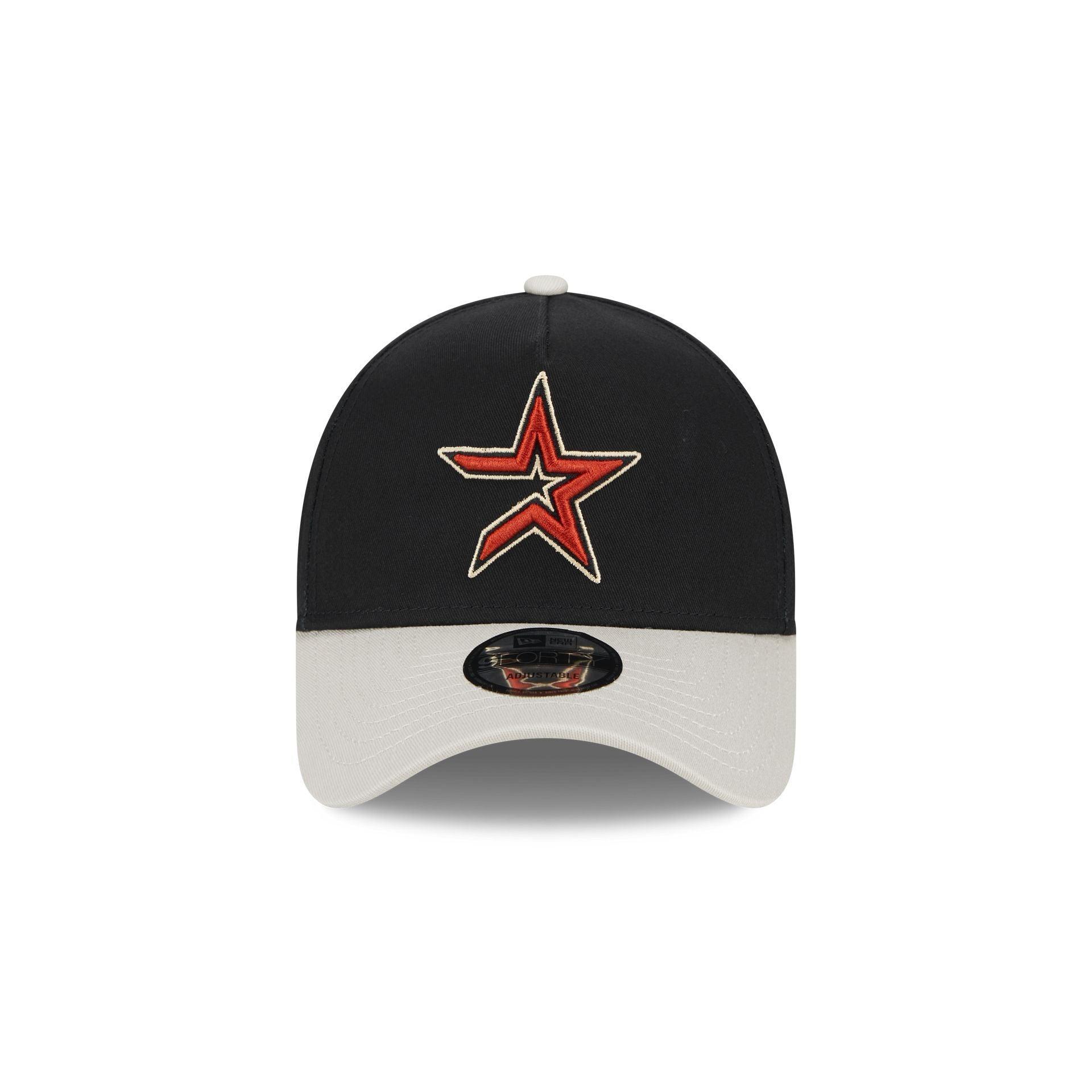 Houston Astros Coop Logo Select 9FORTY A-Frame Snapback Hat Male Product Image