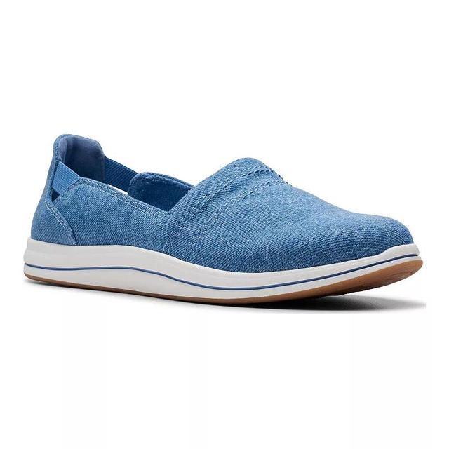 Clarks Breeze Step II (Denim Textile) Women's Shoes Product Image