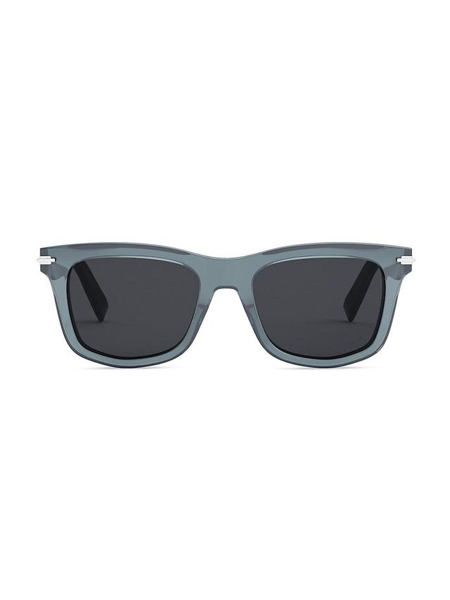 Mens DiorBlackSuit S11I 53MM Rectangular Sunglasses Product Image