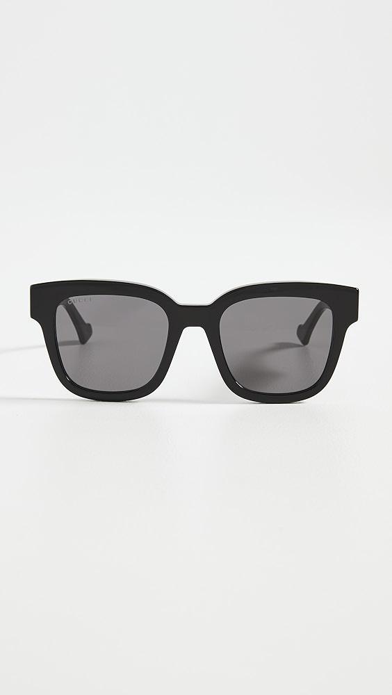 Gucci Oversized Square Sunglasses | Shopbop Product Image