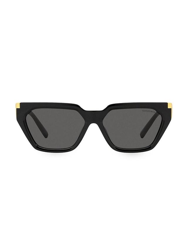 T-Logo Propionate Plastic Cat-Eye Sunglasses Product Image