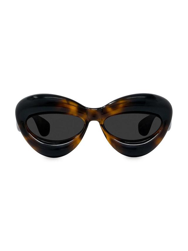 Mens 55MM Inflated Cat-Eye Sunglasses Product Image