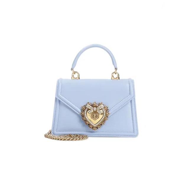 DOLCE & GABBANA Women's Devotion Bag In Blue Product Image