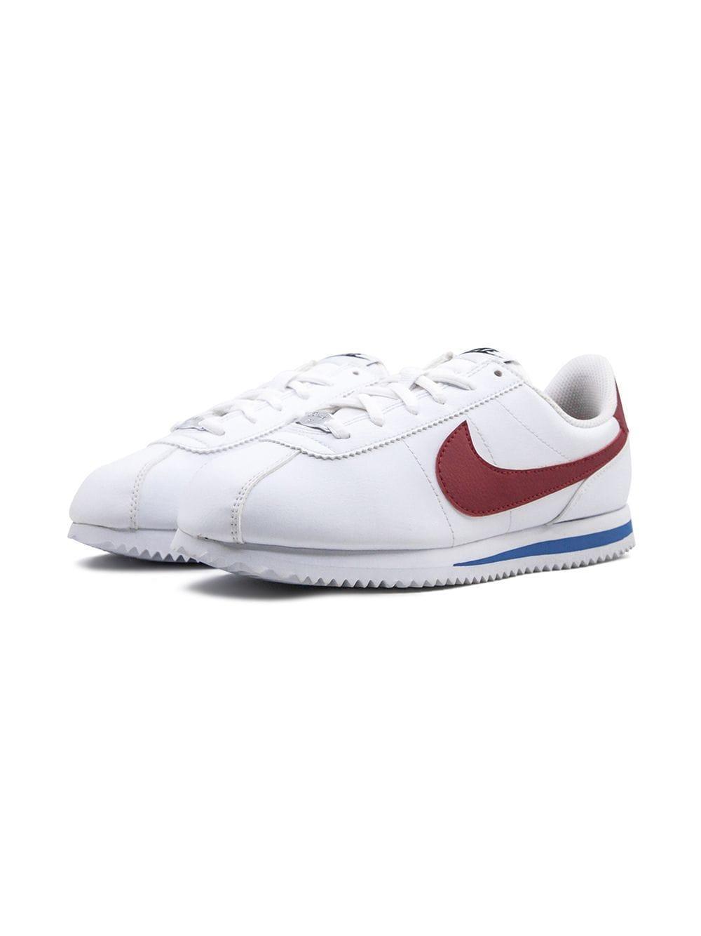 Cortez Basic Low-top Sneakers In White Product Image