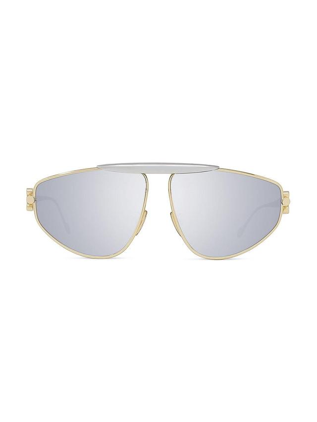 Womens Metal Pilot Sunglasses Product Image