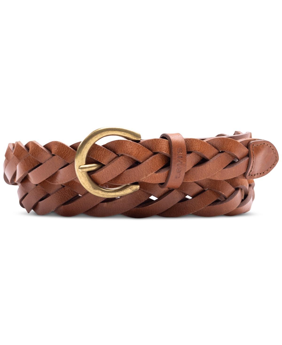 Levis Womens Braided Leather Skinny Belt Product Image