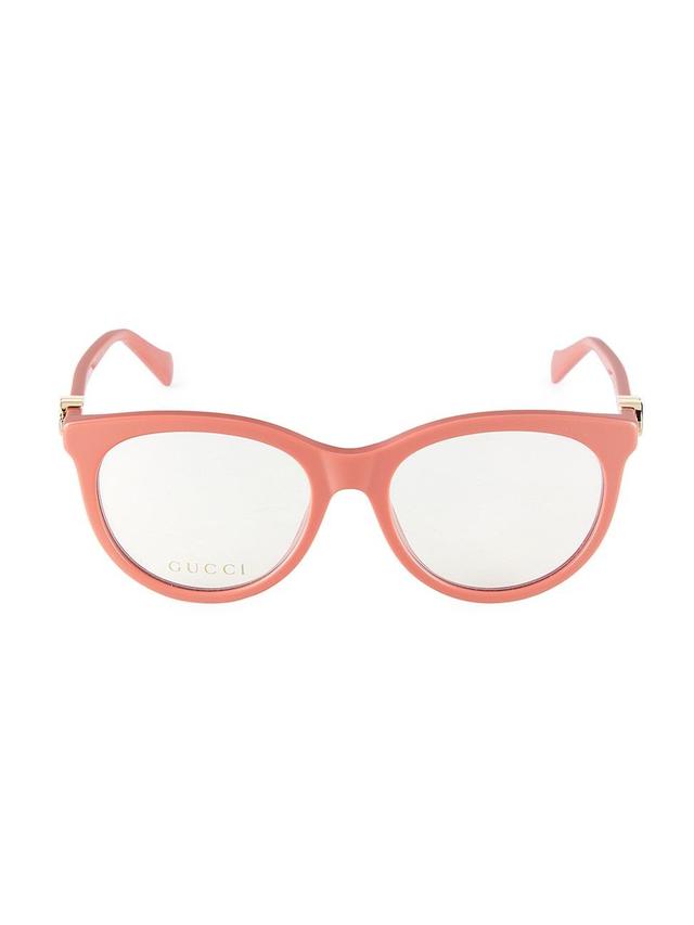 Womens Mini Running 53MM Cat Eye Optical Glasses Product Image