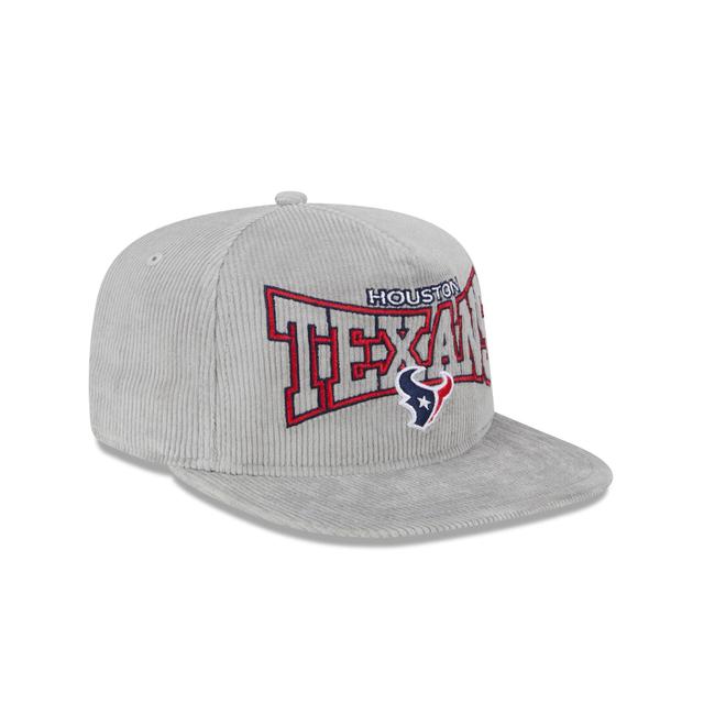 Houston Texans Gray Cord Golfer Hat Male Product Image