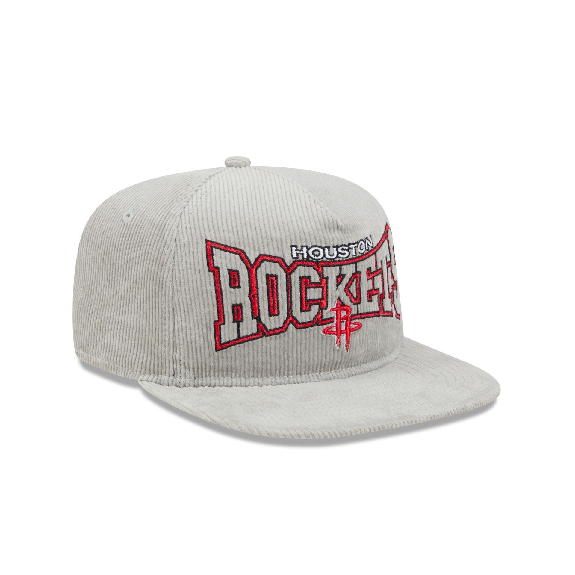 Houston Rockets Gray Cord Golfer Hat Male Product Image