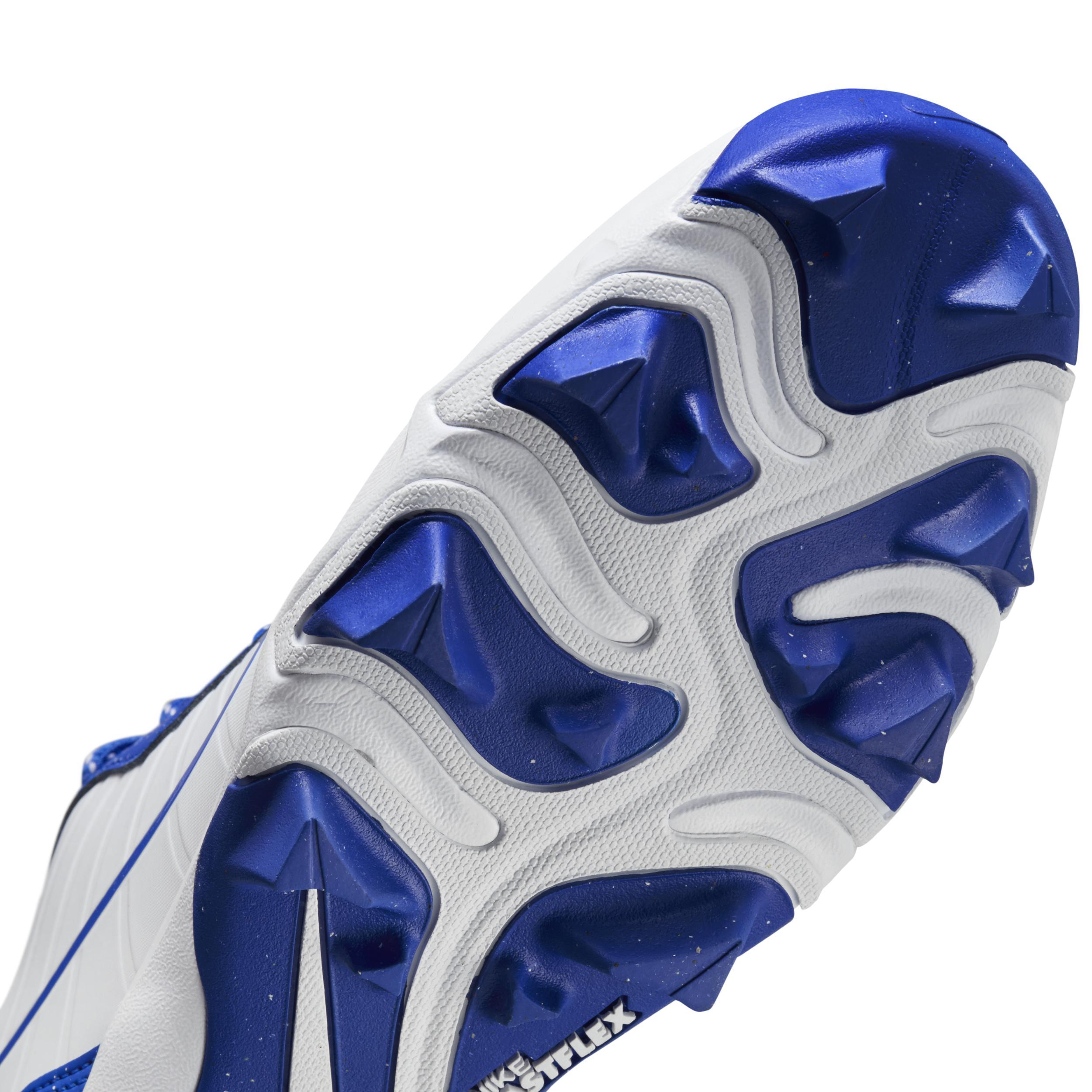 Nike Mens Nike Alpha Huarache 4 Keystone - Mens Baseball Shoes White/Hyper Royal Product Image