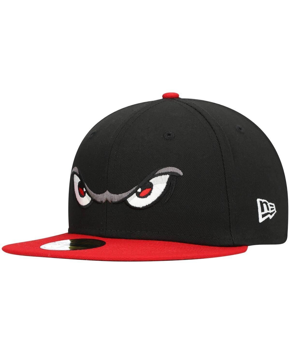 Mens New Era Black Lake Elsinore Storm Authentic Collection Team Home 59FIFTY Fitted Hat Product Image