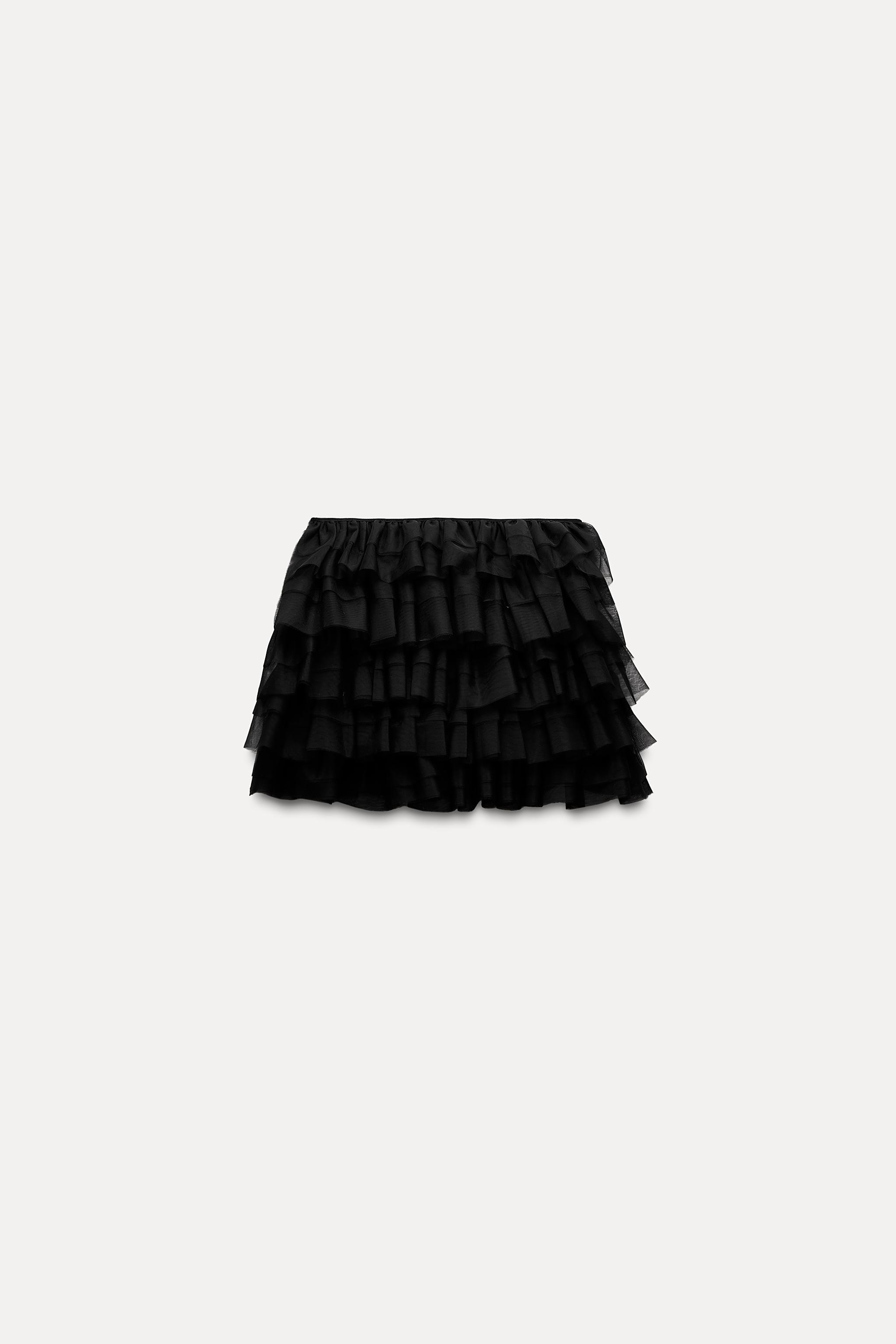 TULLE MINI SKIRT Product Image