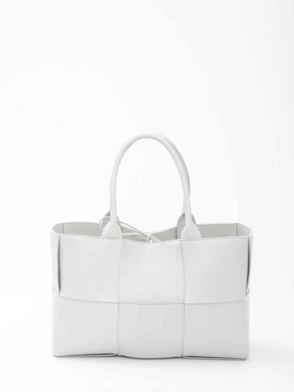 BOTTEGA VENETA Small Arco Tote Bag In Grey Product Image