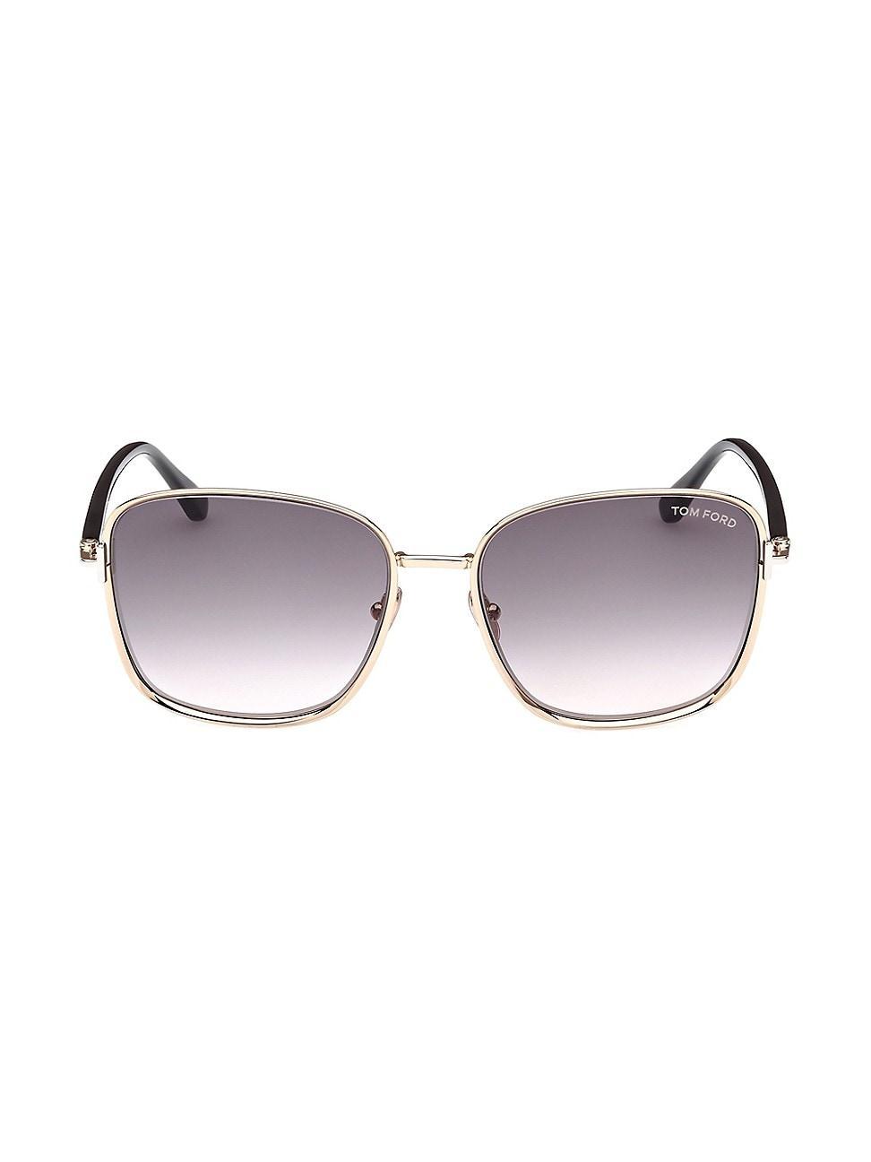 TOM FORD Fern 57mm Square Sunglasses Product Image