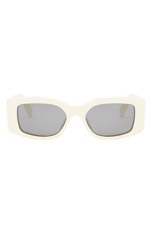 CELINE Triomphe 53mm Rectangular Sunglasses Product Image