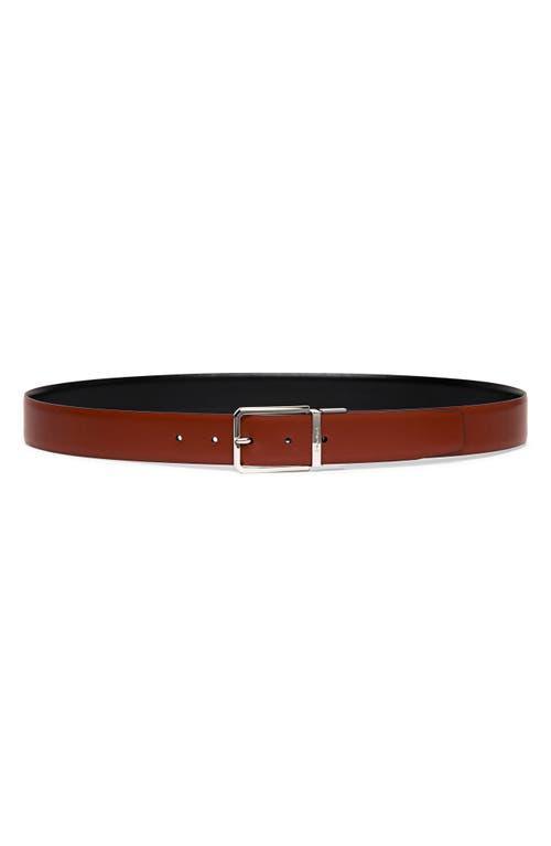 Mens Reversible Leather Dress Belt Product Image