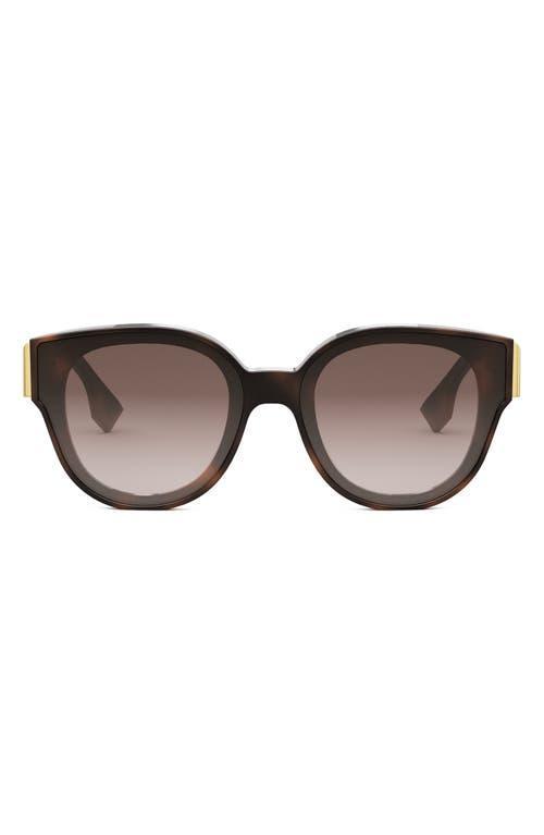 The Fendi First 63mm Gradient Oversize Square Sunglasses Product Image