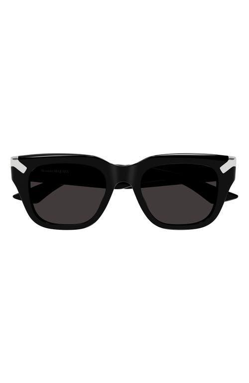 Mens Punk Rivet AM0439S 51MM Square Sunglasses Product Image