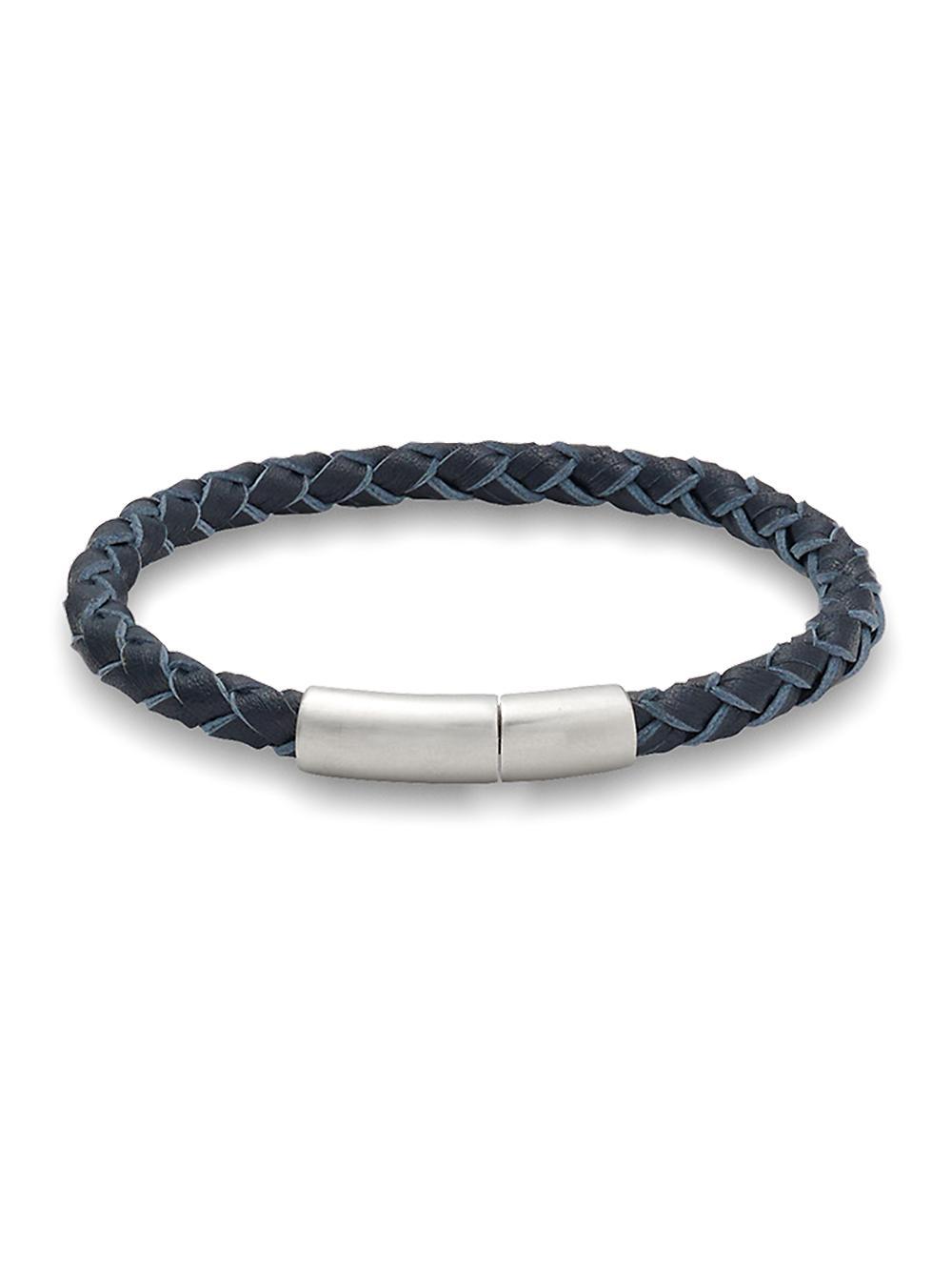 Braided Leather Bracelet Product Image