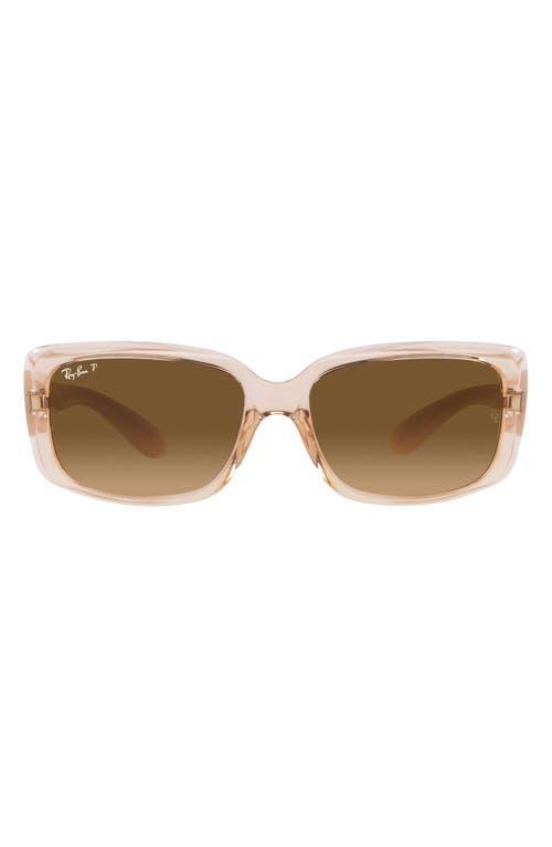 Ray-Ban 58mm Gradient Rectangular Sunglasses Product Image