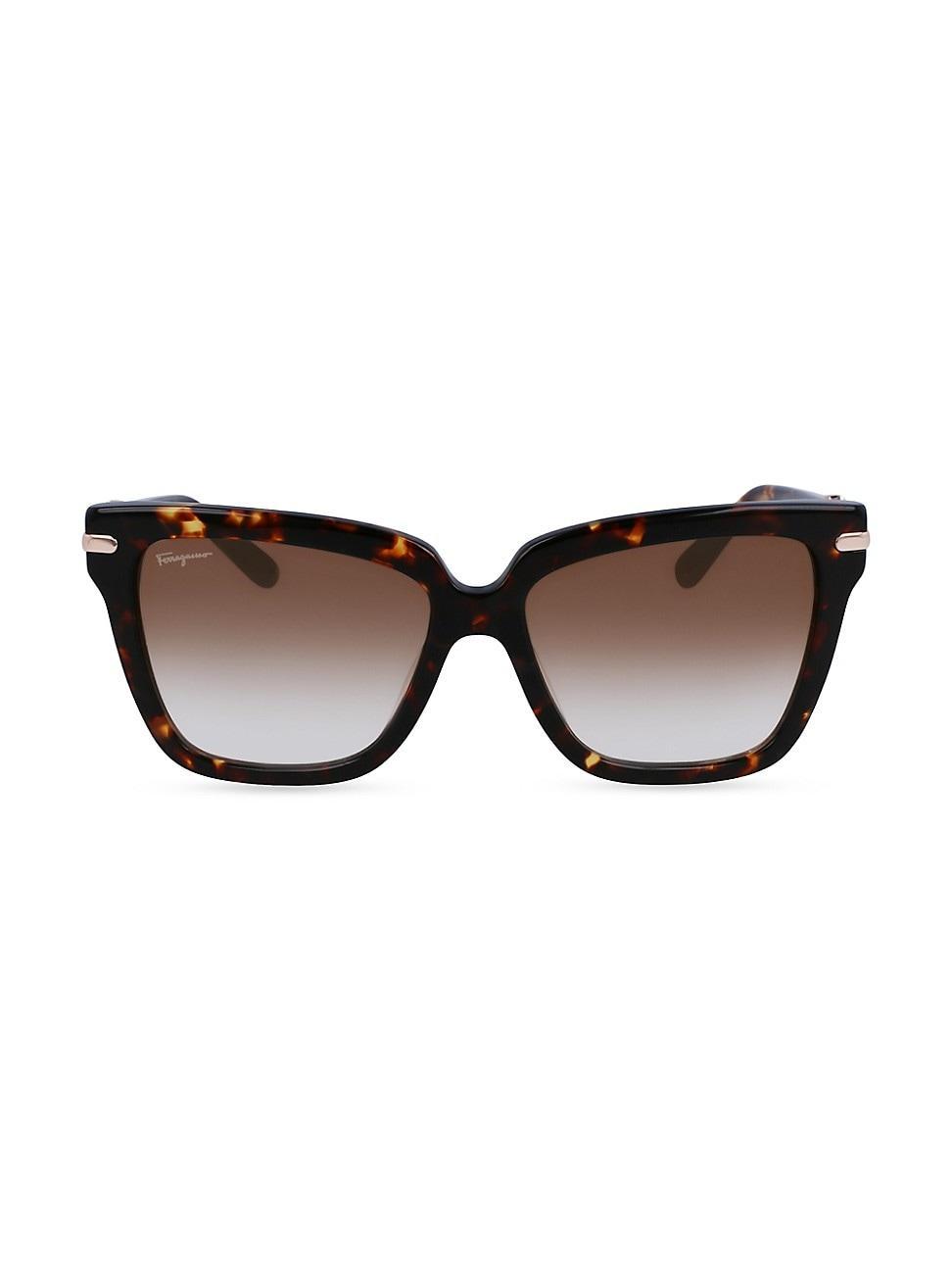 Ferragamo Gancini Square Sunglasses, 57mm Product Image