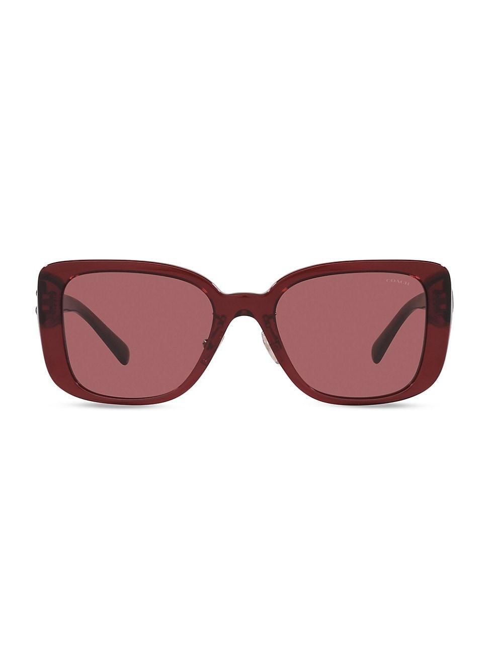 Womens 54MM Square Sunglasses Product Image