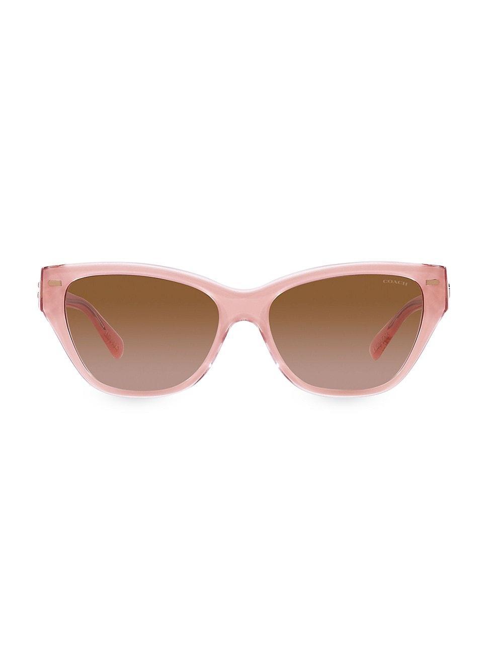 Womens 56MM Cat Eye Sunglasses Product Image