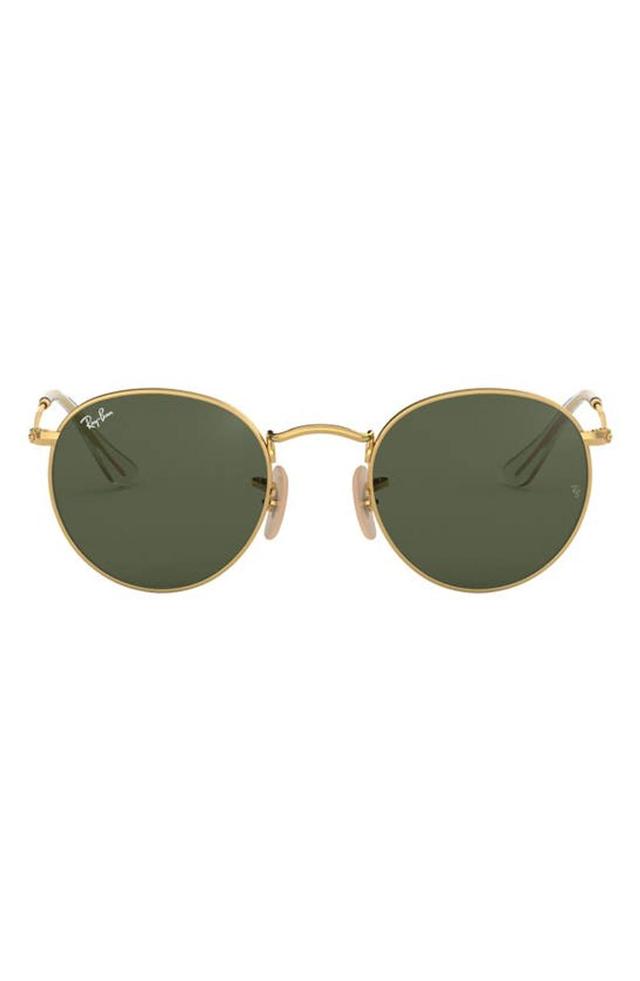 RAY BAN 50mm Round Sunglasses In Oro Product Image