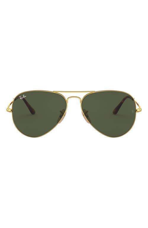 Ray-Ban Aviator Metal II 55mm Pilot Sunglasses Product Image