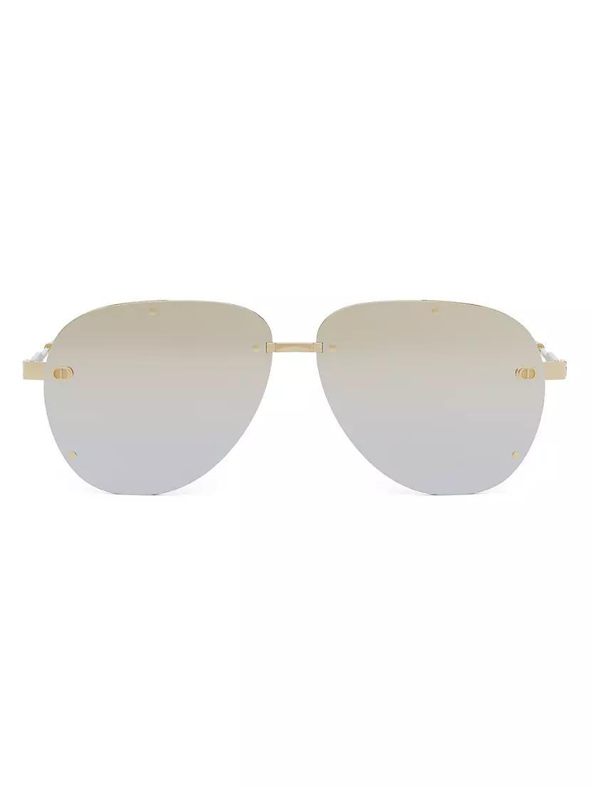 NeoDior A1U 61MM Pilot Sunglasses Product Image