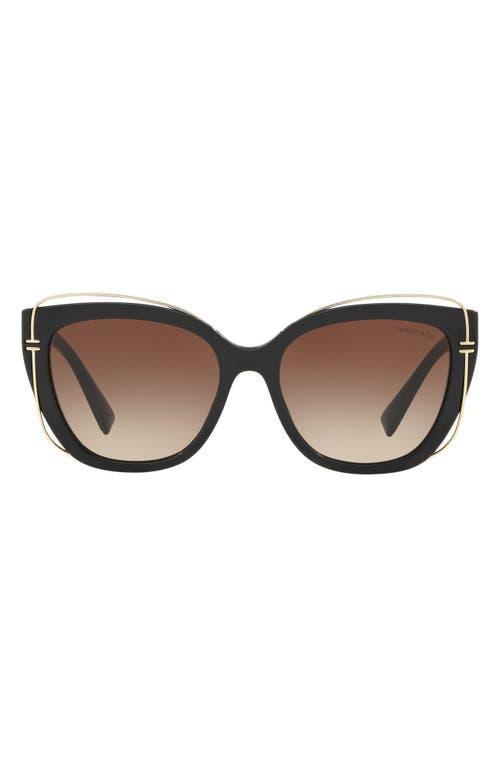 Tiffany & Co. Woman Sunglass TF4148 -  Frame color: Havana, Lens color: Brown Gradient Product Image