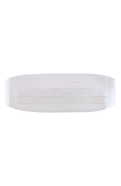 Trafalgar Sutton Solid Silk Cummerbund Product Image